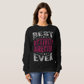 Best Activity Director voor elke professionele wee Trui (Voorkant volledig)