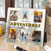 Best Adventures Start with Daddy Photo Collage Fotoplaat