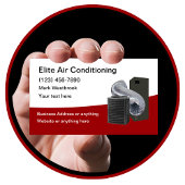 Best Air Conditioning Service Business Cars Visitekaartje