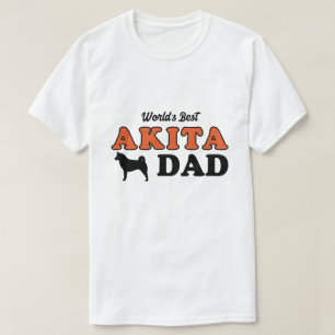 Best Akita Dad ter wereld T-shirt