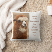 Best Alpaca Monobrow Kussen (Deken)
