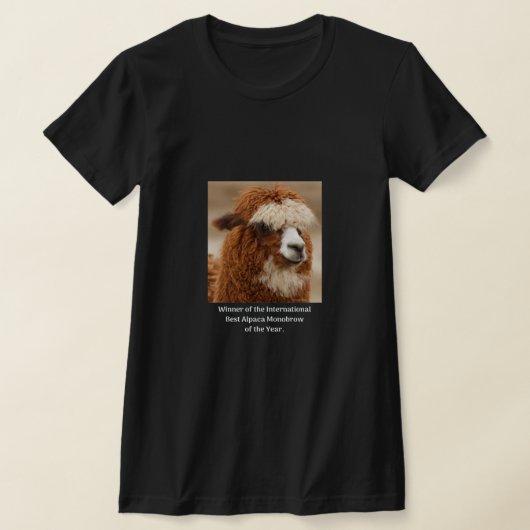 Best Alpaca Monobrow T-shirt (Laagn)