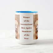 Best Alpaca Monobrow Tweekleurige Koffiemok (Center)