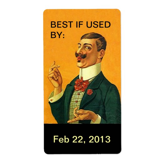 BEST ALS GEBRUIKT DOOR Labels Home Canning Labels (Voorkant)