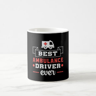 Best Ambulance Driver ooit Paramedic Emergency Koffiemok