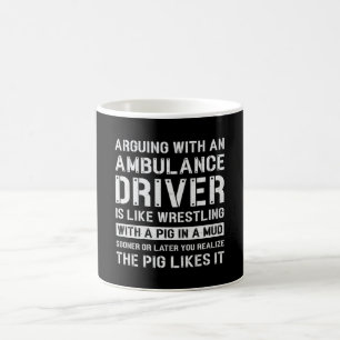 Best Ambulance Driver Paramedic Emergency Emt EMS Koffiemok