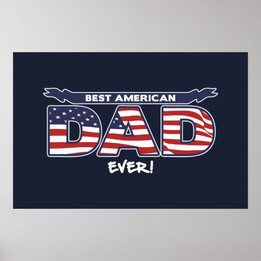 Best American Dad Ever Poster (Voorkant)