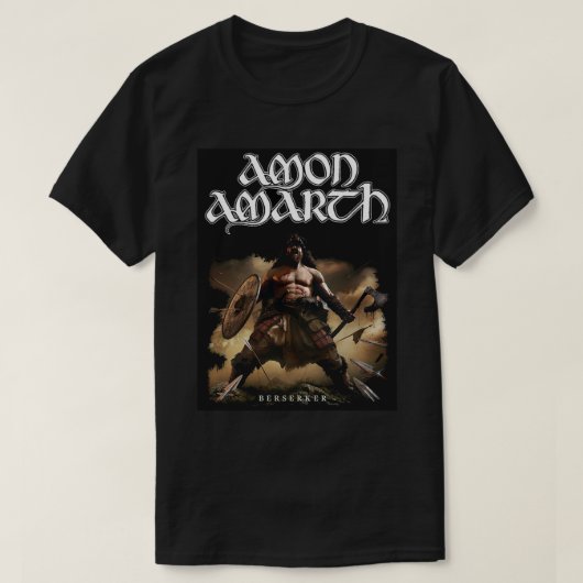 Best Amon Amarth Artwork - Logo T-shirt (Design voorkant)