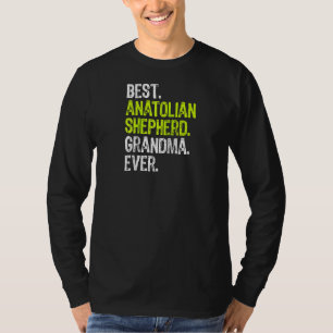 Best Anatolian Shepherd Grandma Ever Hondenliefheb T-shirt