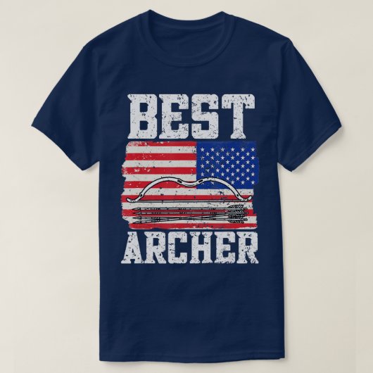 Best Archer Bow Archery T-shirt (Design voorkant)
