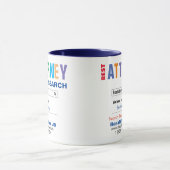 Best Attorney Gift Mok (Midden)