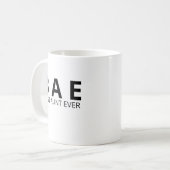 Best Aunt Ever Mug, BAE Aunt Mug, Aunt Gift Mug Koffiemok (Voorkant links)