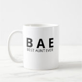 Best Aunt Ever Mug, BAE Aunt Mug, Aunt Gift Mug Koffiemok (Links)