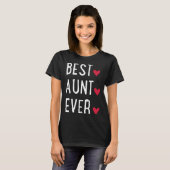 Best Aunt ever   T-shirt (Voorkant volledig)