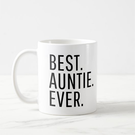 Best Auntie Ever Funny Auntie Koffiemok (Links)