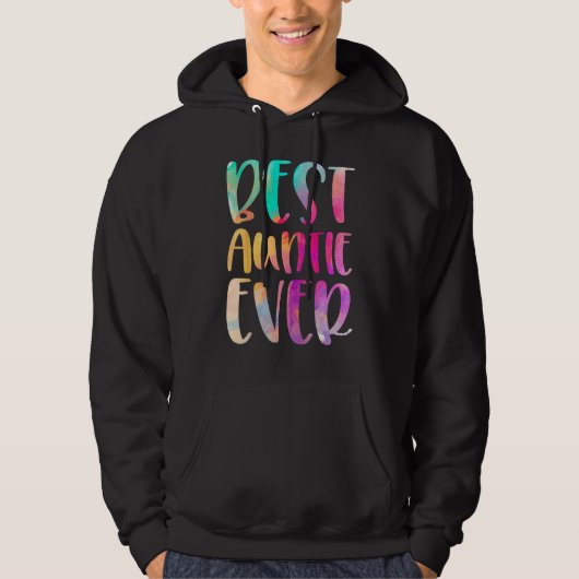 Best Auntie Ever Mother s Day Hoodie (Voorkant)