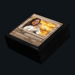 Best Auntie Ever Rustic Wood Afbeelding Lijst Cadeaudoosje<br><div class="desc">Rustiek Afbeelding Lijst geschenkdoos - Een eenvoudig en gedenkwaardig cadeau voor de nieuwe tante gepersonaliseerd met haar favoriete foto met nichtje of neefje.</div>