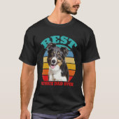 best Aussie Dad Ever Australian Shepherd Dog T-shirt (Voorkant)