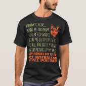 Best Australian Cattle Dog Vaderdag Gift T-shirt (Voorkant)