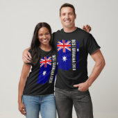 Best Australian Grandma Ever Australia Flag Moeder T-shirt (Unisex)