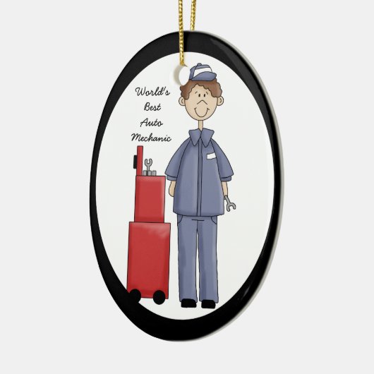 Best Auto Mechanic Ornament (Links)