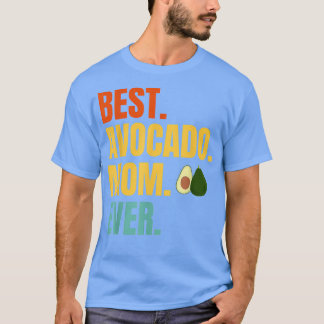 Best Avocado mam Ever Retro T-shirt