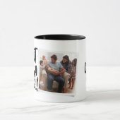 Best Baba Ever moderne foto Grieks Vaderdag Mok (Midden)