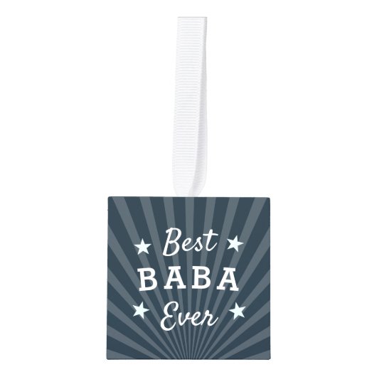 Best Baba Ever Photo Decoratie (Voorkant)