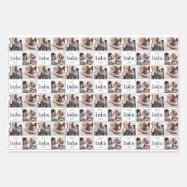 Best Baba Ever Vaderdag Coordinating Inpakpapier Vel