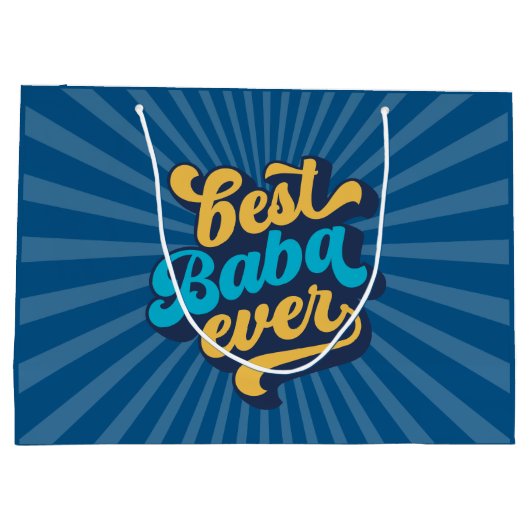 Best Baba Ever Vaderdag Groot Cadeauzakje (Achterkant)