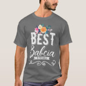 Best Babcia in de wereld T-shirt (Voorkant)