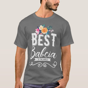 Best Babcia in de wereld T-shirt