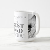 Best Bad Ever Father's Day 2 Foto Koffiemok (Voorkant rechts)