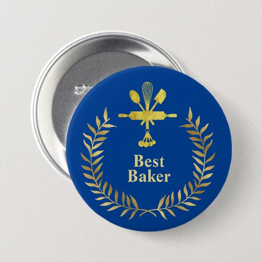 Best Baker Button (Voorkant /achterkant)