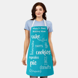 Best Baking Mam Words Apron Schort