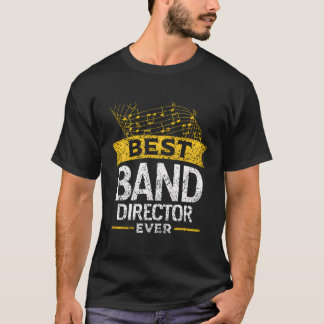 Best Band Director Ooit Music Directing Muzikant T-shirt