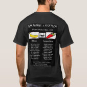 Best Bands World Tour 2021 T-shirt (Achterkant)