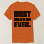 Best Barber Ever 4 T-shirt (Design voorkant)