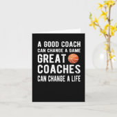 Best Basketball Coach geeft Basketball Coaching Kaart (Gele Bloem)