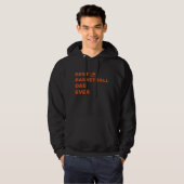 Best Basketball Dad Ever Hoodie (Voorkant volledig)
