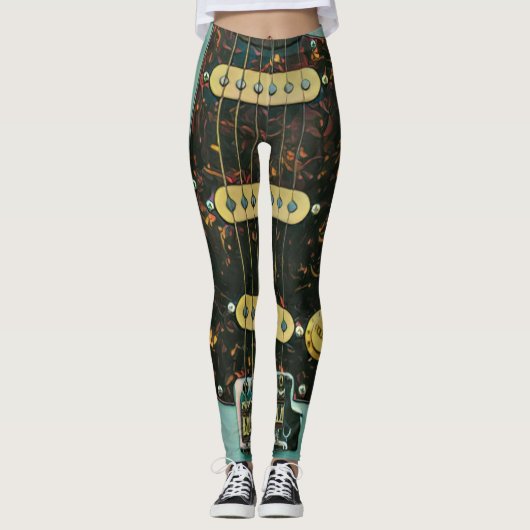 Best bassist ever leggings (Voorkant)