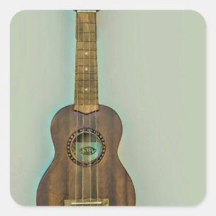 Best bassist vierkante sticker
