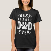 Best Beagle Dad Ever Beagle Dad T-shirt (Voorkant)