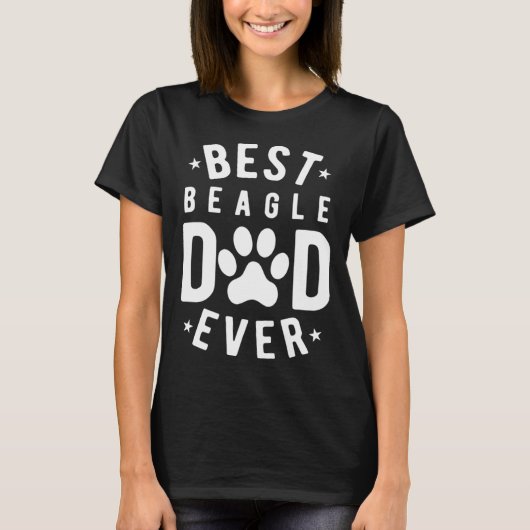 Best Beagle Dad Ever  Beagle Dad T-shirt (Voorkant)
