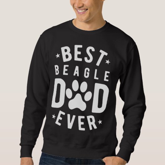 Best Beagle Dad Ever  Beagle Dad Trui (Voorkant)