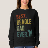 Best Beagle Dad Ever Dog Daddy Father s Day Trui (Voorkant)
