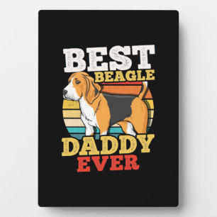 Best Beagle Dog Papa ooit Fotoplaat