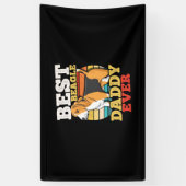 Best Beagle Dog Papa ooit Spandoek (Verticaal)