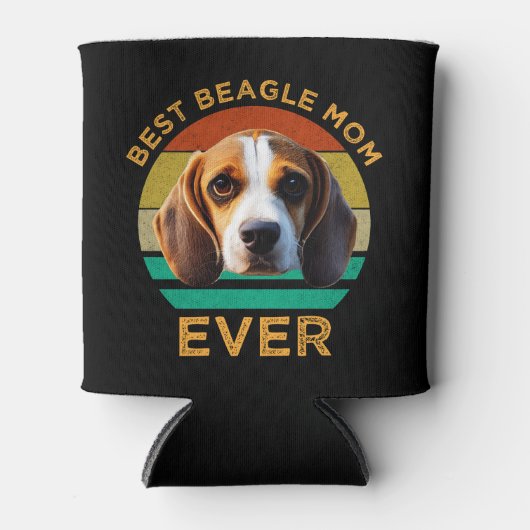 Best Beagle Mam Ever Blikjeskoeler (Voorkant)