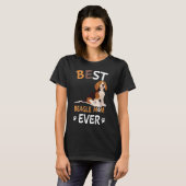 Best Beagle Mam ooit T-shirt (Voorkant volledig)